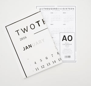 wall calendar 2017 (a0 size) (folded)