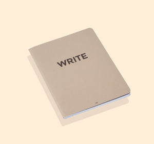 write. 80-page notebook