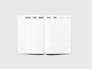 big timeless monthly planner